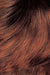Fire Red with Auburn highlights and Dark Brown roots (131GR)