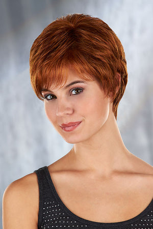 Becky by Henry Margu in Dark Auburn with Copper Red and Fire Red highlights (29H)