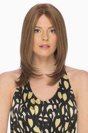 Celine By Estetica in Golden Brown w Dark Blonde Highlights (R14/8H)