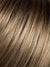 Dark Sand Rooted (14.16.12) | Light Brown base with  Lighest Ash Brown and Medium Honey Blonde blend and Dark Roots
