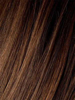 Chocolate Rooted (830.27.6) | Medium to Dark Brown base with Light Reddish Brown highlights and Dark Roots