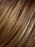 Tobacco Rooted (12.26.27) |  Medium Brown base with Light Golden Blonde highlights and Light Auburn lowlights and Dark Roots
