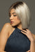 Ellis By Estetica in Iced Blonde Dusted w Soft Sand n Golden Brown Roots (SILVERSUNRT8)
