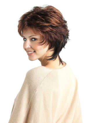 Tawny by Tony of Beverly in Medium Brown Deep Copper Red (6S130)