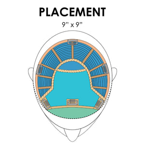 Top Smart Human Hair 12" - placement